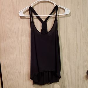 Black tank/tunic top